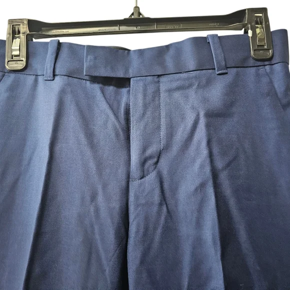 Calvin Klein Boy's Flat Front Slim Fit Husky Pant Blue Brilliant Size 10 NWT - Picture 9 of 9